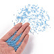 Perline di semi di vetro trasparenti di grado 11/0 X-SEED-N001-F-256-4