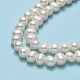 Fili di perle di perle d'acqua dolce coltivate naturali PEAR-F018-16B-01-4