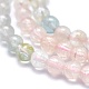 Chapelets de perles en morganite naturelle G-K305-12-C-3