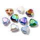 Placcatura uv perline acriliche iridescenti arcobaleno OACR-P010-03-2