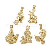 Латунные подвески KK-I358-057G