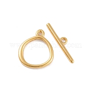 Латуни Переключить застежками KK-U024-01G