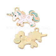 Подвески из эмали и сплава ENAM-D046-24G-03