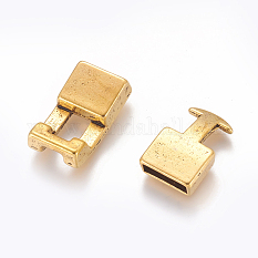 Tibetan Style Snap Lock Clasps GLF11313Y