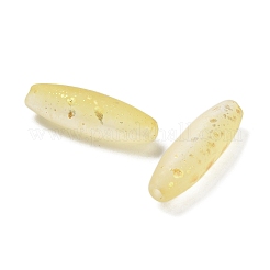 Perles en verre dépolies&nbsp;FGLA-L001-001J