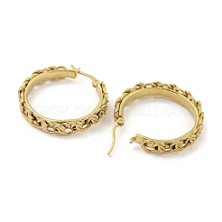 Boucles d'oreilles en acier inoxydable 304 pour femmes&nbsp;EJEW-E305-15G-01