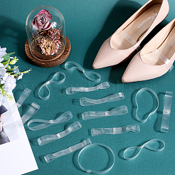 30 Paar transparente TPU-Schnürsenkel in 6 Stilen für hochhackige Schuhe&nbsp;FIND-CP0001-97