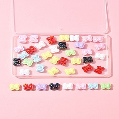 40pcs perles acryliques opaques de placage uv&nbsp;OACR-FS0002-28