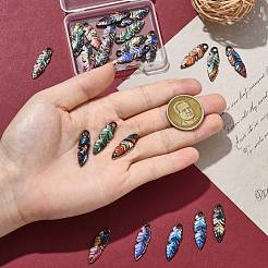 24 Stück 12 Farben Anhänger aus Zinklegierung&nbsp;FIND-CJ0005-14