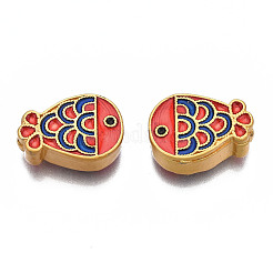 Perles d'émail d'alliage de placage de support&nbsp;ENAM-N056-037B