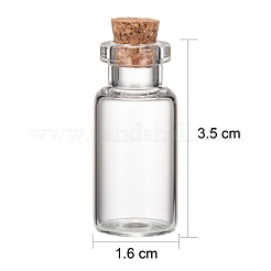 Glas-Glasflaschen&nbsp;X-AJEW-H004-3
