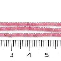 Natürliche rosa Turmalin Perlen Stränge&nbsp;G-P553-F05-01