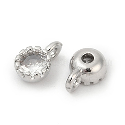 Pendentifs en laiton zircon cubique pavé&nbsp;KK-H204-03P-01
