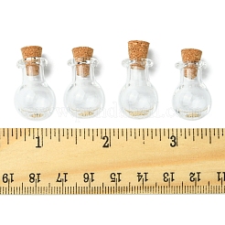 8 Stück Mini-Perlenbehälter aus Borosilikatglas&nbsp;BOTT-FS0001-01
