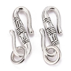 Tibetischen Stil Legierung Haken und S-Haken Schnallen&nbsp;TIBE-I025-13AS