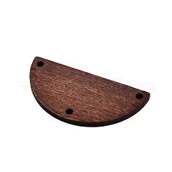 Halbrunde Kronleuchter-Komponentenglieder aus Pappelholz&nbsp;WOOD-N016-15