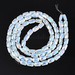 Abalorios de vidrio electroplate hebras&nbsp;EGLA-N002-25-E03