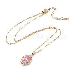 Collane a catena in acciaio inossidabile 304&nbsp;NJEW-P309-05G