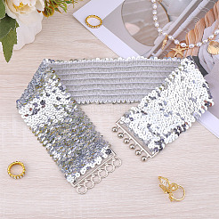 Ceintures de robe élastiques larges à paillettes scintillantes&nbsp;AJEW-WH20128-026P-03