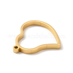 Colgantes con bisel trasero abierto de acero inoxidable 304 con revestimiento iónico (IP)&nbsp;STAS-K208-26