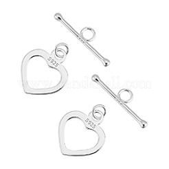 2 Stück 925 Sterlingsilber-Knebelverschlüsse&nbsp;FIND-PH0022-60