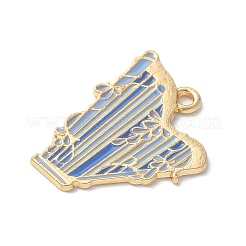 Emaille Anhänger Legierung&nbsp;LS-FIND-D276-01B-02