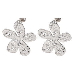Boucles d'oreilles puces en acier inoxydable 304 pour la Saint-Valentin&nbsp;EJEW-C184-01A-P