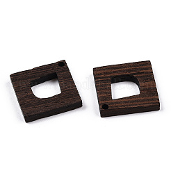 Pendentifs en bois de wengé naturel&nbsp;WOOD-T023-43