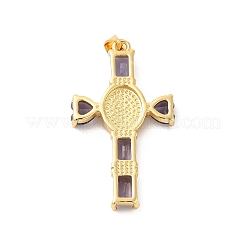 Cremagliera pendenti in ottone placcatura&nbsp;KK-D087-16G
