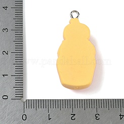 Anhänger aus undurchsichtigem Harz mit Halloween-Motiven&nbsp;LS-RESI-Z040-01P-03