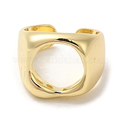 Polsini aperti in ottone&nbsp;RJEW-Q778-09G