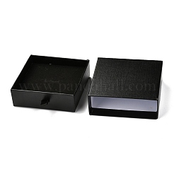 Boîte à tiroirs en papier carrée&nbsp;LS-CON-J004-01C-05