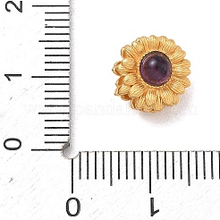Messing Blumen Perlen&nbsp;GG-D002-12G-05