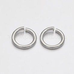 Messing Open Ringe springen&nbsp;KK-E647-17P-4mm