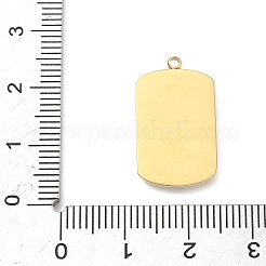 Strassanhänger aus Edelstahl 304&nbsp;STAS-U054-04G