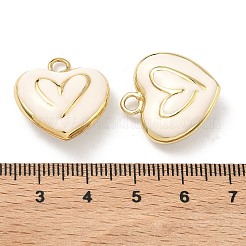 Ciondoli smaltato in ottone&nbsp;KK-C252-08G-A