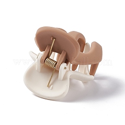 Pinces à cheveux à griffes en plastique bicolores&nbsp;PHAR-F015-01D