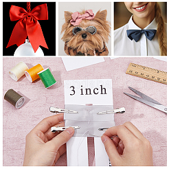 DIY-Set zur Herstellung von Haarspangen mit Schleife und Krokodilklemme&nbsp;DIY-DC0002-45