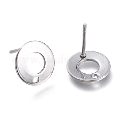 Anlaufgeschützte Ohrstecker aus Edelstahl 201&nbsp;X-STAS-K212-04P