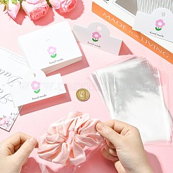 100 Stück faltbare Kopfkarten aus Papier mit Blumendruck&nbsp;CDIS-CJ0001-11