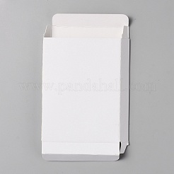 Astucci per gioielli pieghevoli in carta e cartone&nbsp;CON-WH0106-01G
