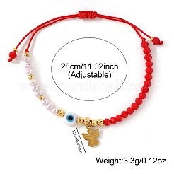 Bracelets à breloques en acier inoxydable 304&nbsp;PB8493-1