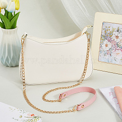 Crossbody-Handtaschenketten aus Kunstleder und Legierung&nbsp;FIND-WH20033-034D-LG
