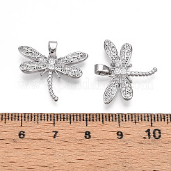 Ottone micro spianare pendenti zirconi&nbsp;KK-N257-29P