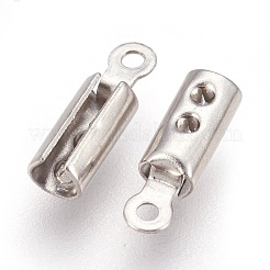 Anlaufgeschützte 304 Edelstahl-Klapp-Crimp-Enden&nbsp;STAS-P207-03P-D
