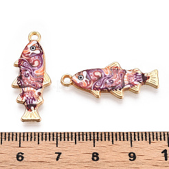 Emaille Anhänger Legierung&nbsp;FIND-C037-16G-05-1
