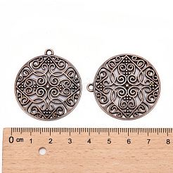 Aluminium Anhänger & Charms&nbsp;PALLOY-ZN33091-R-FF