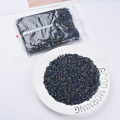 Metallische Farben Glashornperlen&nbsp;SEED-N005-001-D04