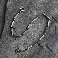 Anlaufgeschützte Unisex-Armbänder aus 201er Edelstahl mit Gliederkette&nbsp;BJEW-L637-35B-P