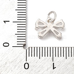 Ottone micro spianare pendenti zirconi&nbsp;KK-D378-08S